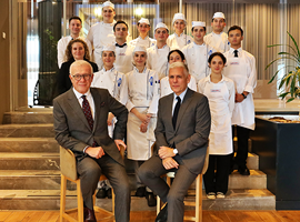 Rektörümüz Prof. Dr. Barış Tan Gazeteci Ertuğrul Özkök’ü Le Cordon Bleu İstanbul’da Ağırladı