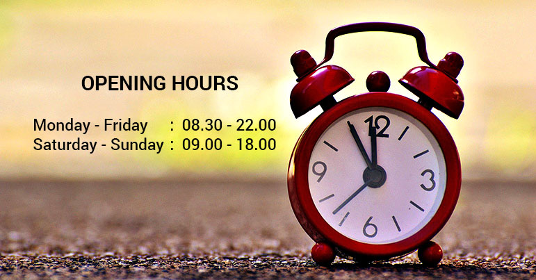 opening hours